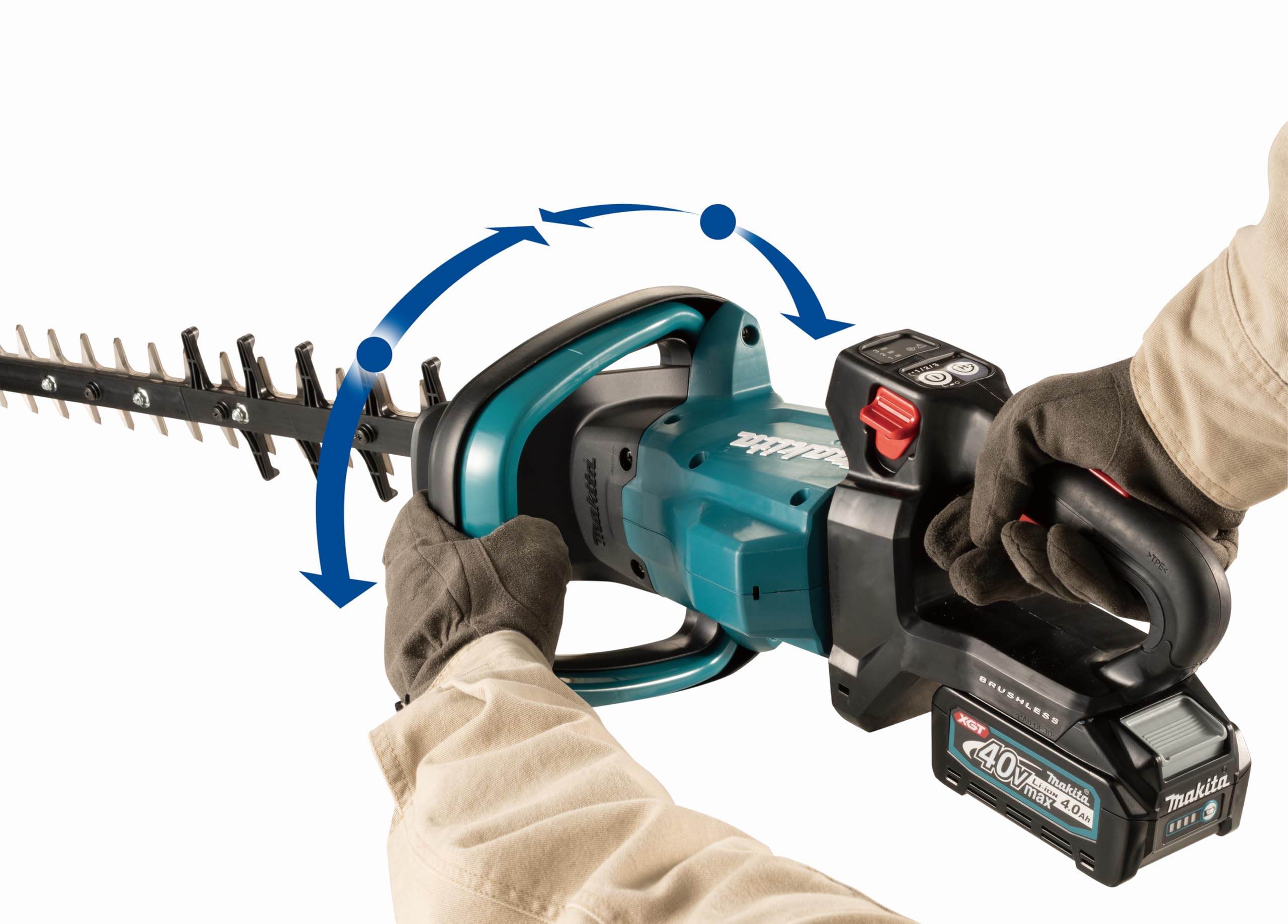 Makita UH007GZ 40V Max Li-Ion XGT Brushless 75cm Tagliasiepi - Batterie e caricabatterie non inclusi
