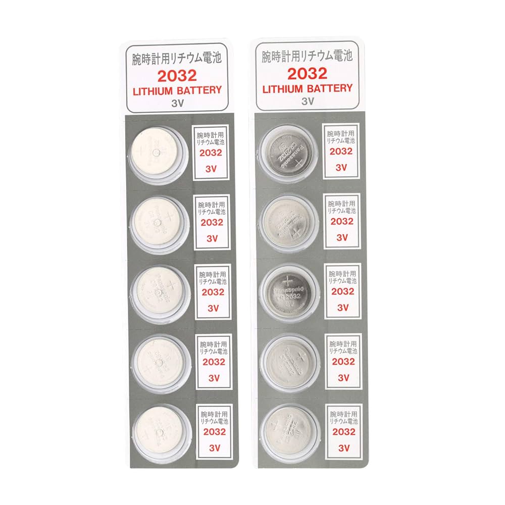 ボタン電池 CR2032 25個セット 新品未使用 Amazon | LiCB 5個入 CR2032 コイン形 リチウム電池 3V 2032