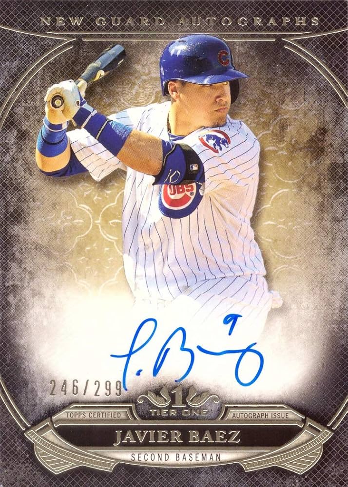Amazon.com: 2015 Topps Tier One #NGA-JBZ Javier Baez