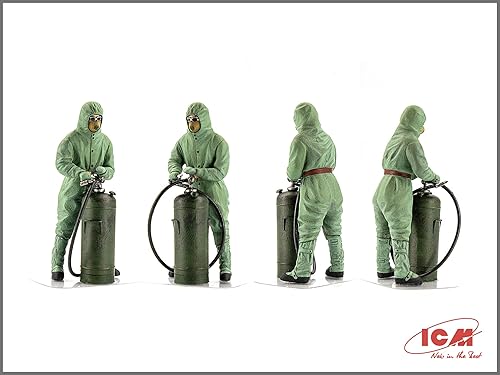 Miniatura 4 de ICM 35904 Modelos de figuras de plástico Chernobyl#4. Desactivadores (4 Figuras) - Escala 1:35