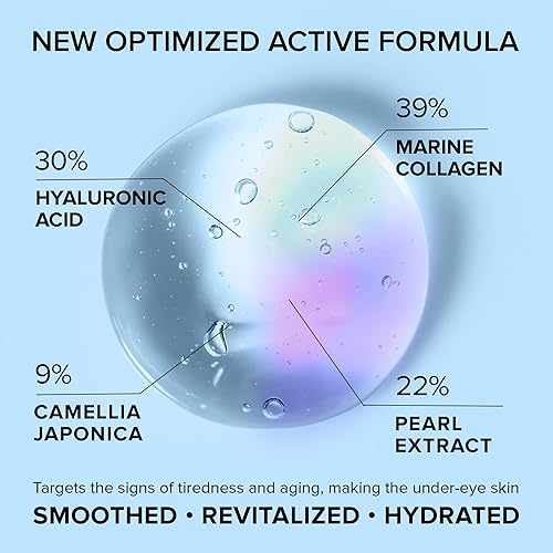 Miniatura 8 de MAREE Geles para ojos y parches para el acné con extractos de algas naturales - Máscaras antienvejecimiento que reducen las ojeras - Tratamiento