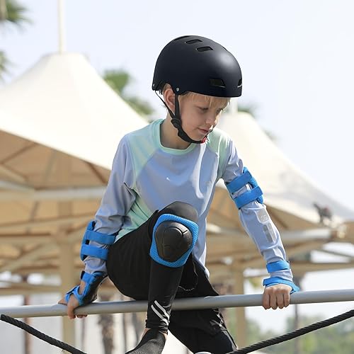 Miniatura 2 de Casco para bicicleta y patineta, ajustable y multideporte para patines y scooter, 3 tallas para adultos, jóvenes, niños y bebés