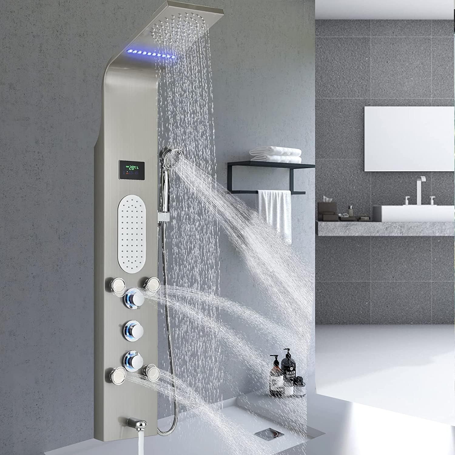 Multi Function Rain Shower Head