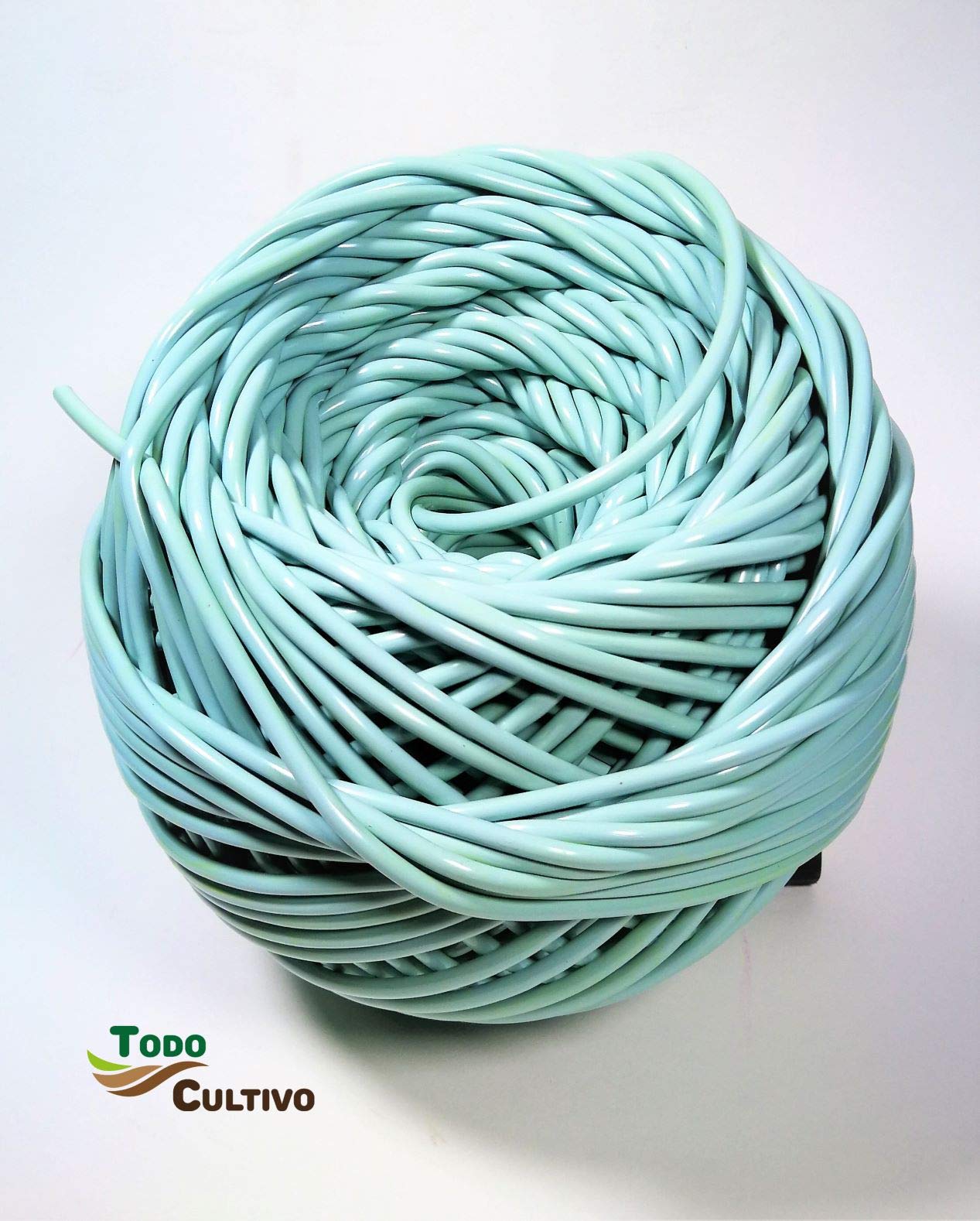Wszystko Uprawa Wątek Wiązanie drzew i Rośliny macarron z gumy. 3 jednostki 1 kilogram 3,50 mm. PVC Extensible do wiązania lub oprawiania winnicy, drzew lub roślin.