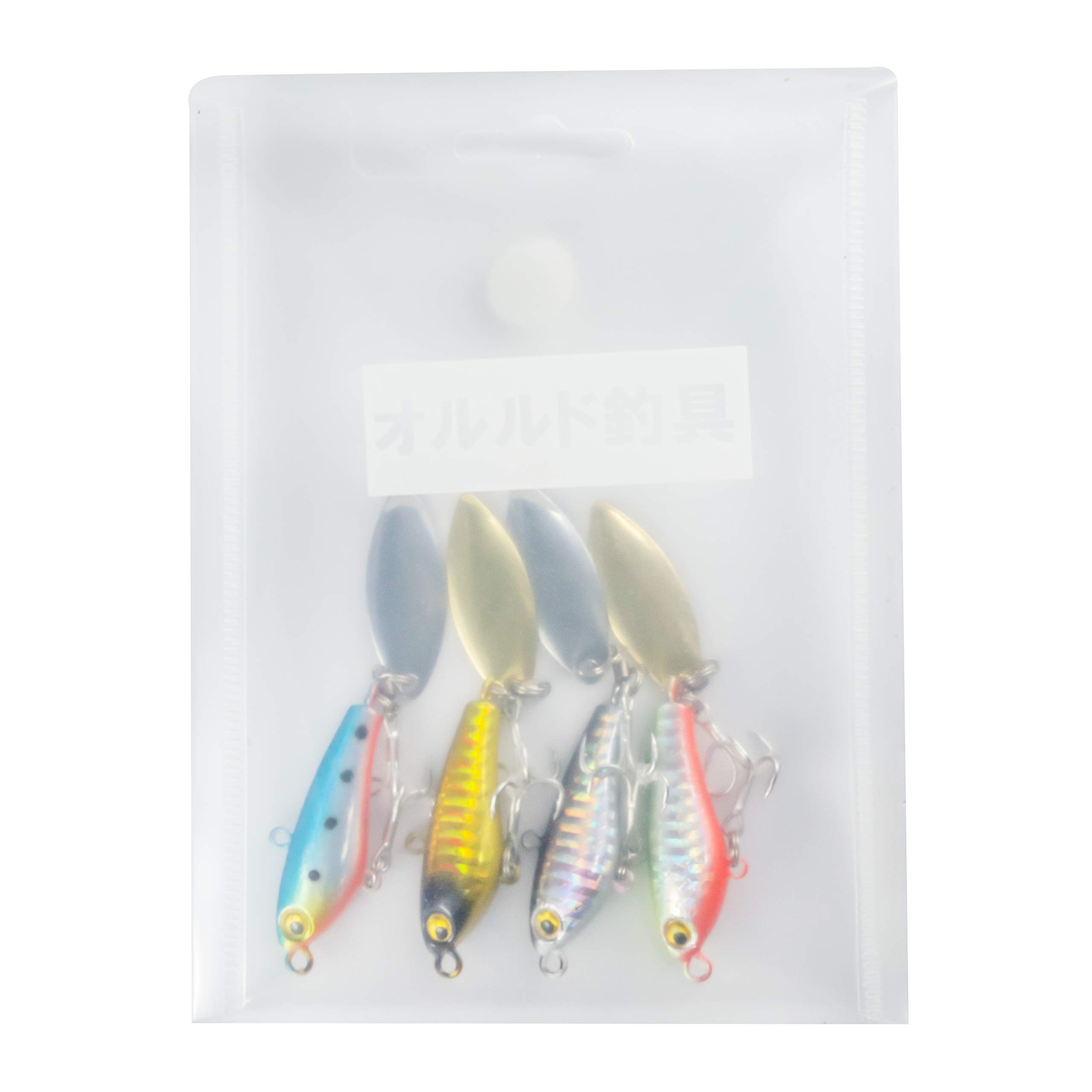 Amazon.co.jp: 【オルルド釣具】 ジグスピナー 4.7cm 35g 実績の