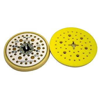 3M Clean Sanding Soft Disc Pad 20425, Hook and Loop Attachment, 6