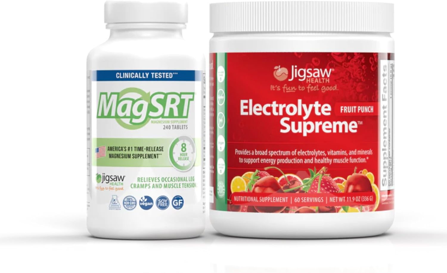 Jigsaw Health Bundle Jigsaw Magnesium w/SRT® 240ct