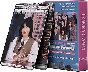 Cartes Photo TWICE - Lot De 55 Cartes Lomo 4TH World Tour, Collection Fan Kpop