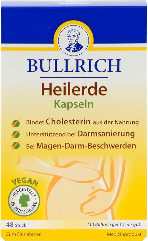 Bullrichs Healing Earth 48 Capsules Amazon.co.uk Health & Personal Care