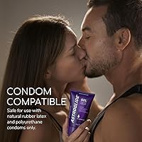 Vista 5 de Astroglide Lubricante a base de agua (4 onzas), lubricante personal de gel, se mantiene en su lugar sin goteo (paquete de 3)