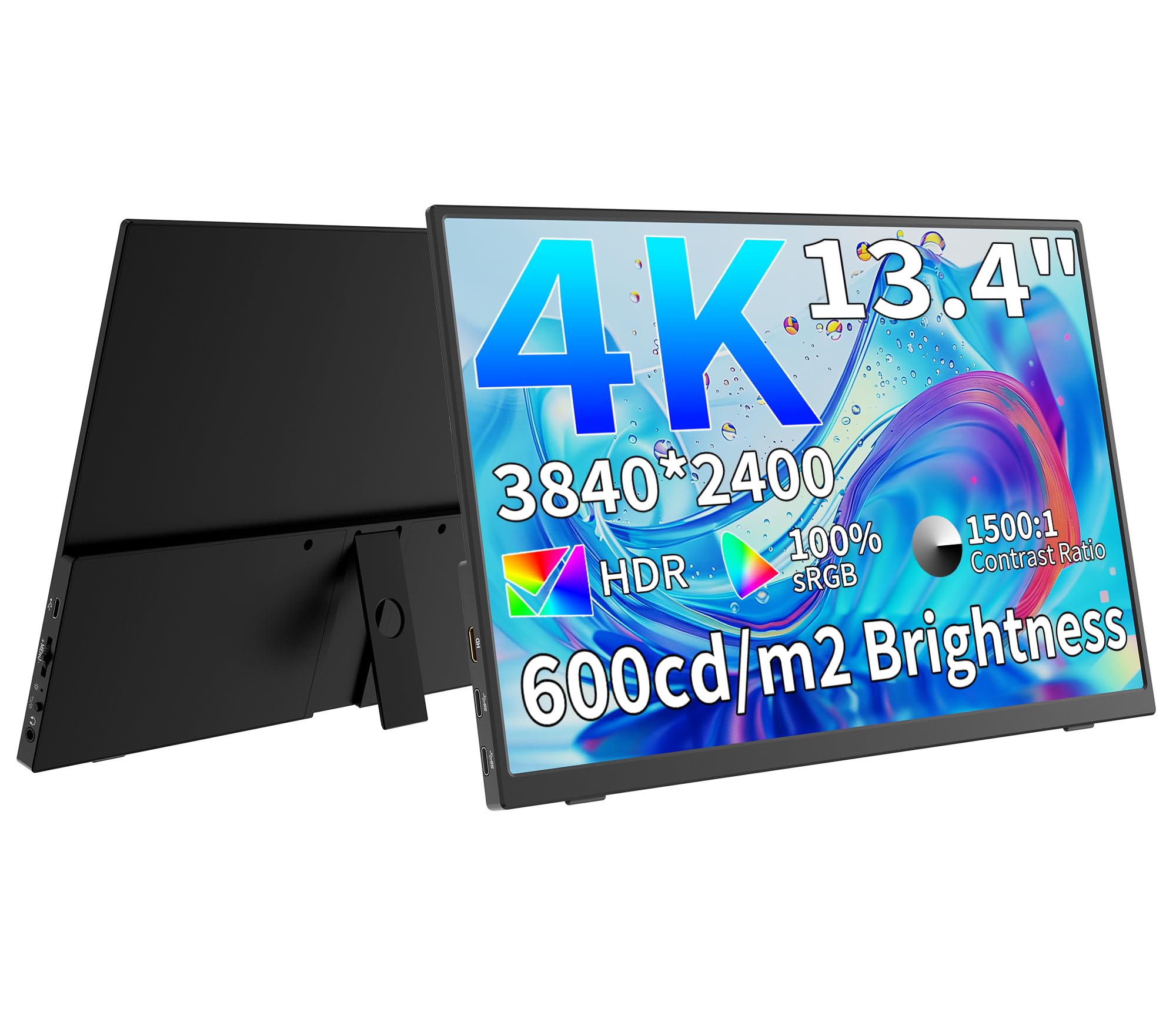 MAGICRAVEN モバイルモニター 13.3インチ 4K Amazon.com: MAGICRAVEN 4K Portable Monitor, 13.3