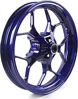 Arashi Aros de roda dianteira de 6,75 x 43,7 cm para Yamaha YZF R3 R25 2015-2022 (ABS incluído) acessórios de substituição de motocicleta YZF-R3 YZF-R25 azul 2016 2017 2018 2019 2020 2021