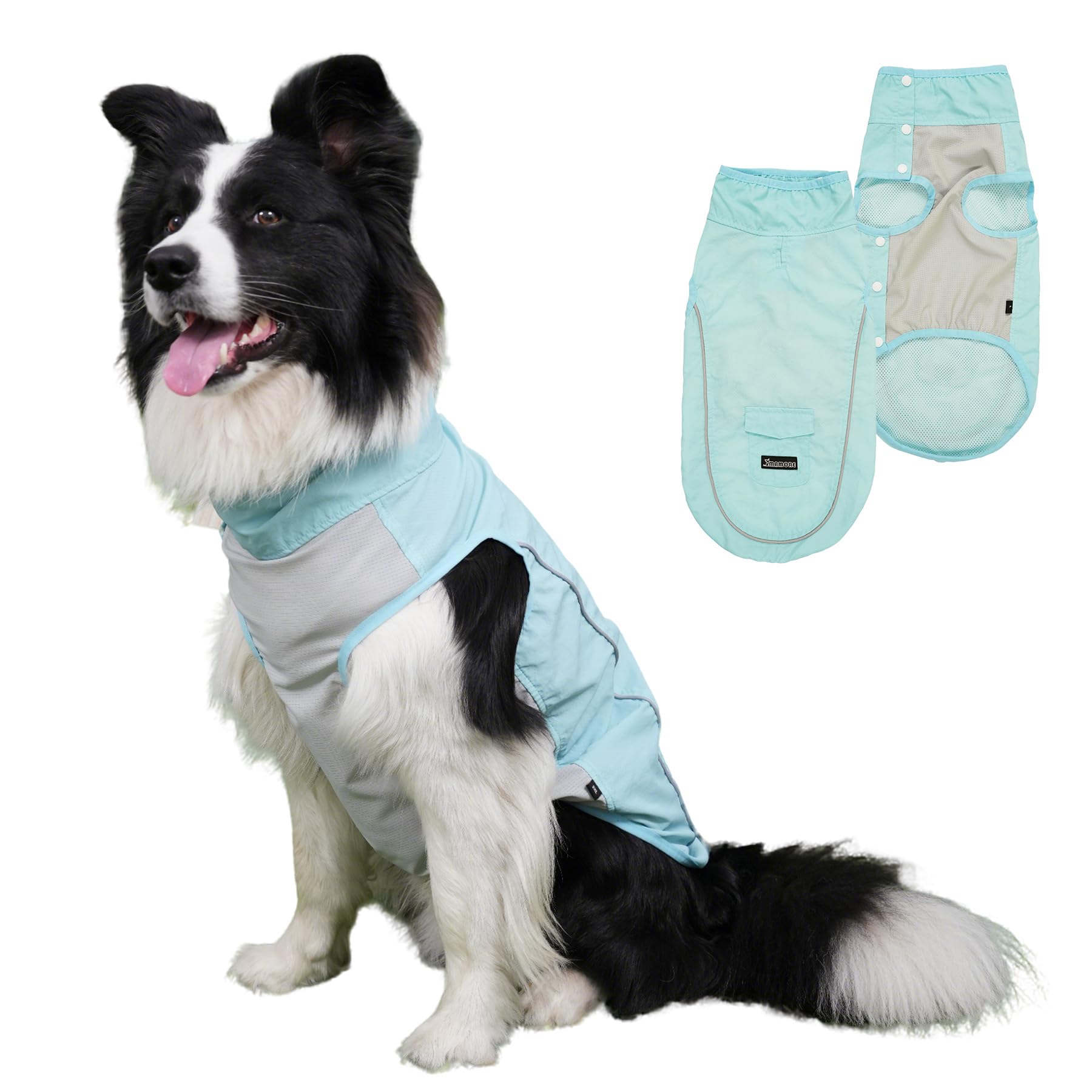Chemise solaire pour chien vêtement hydrofuge léger et respirant