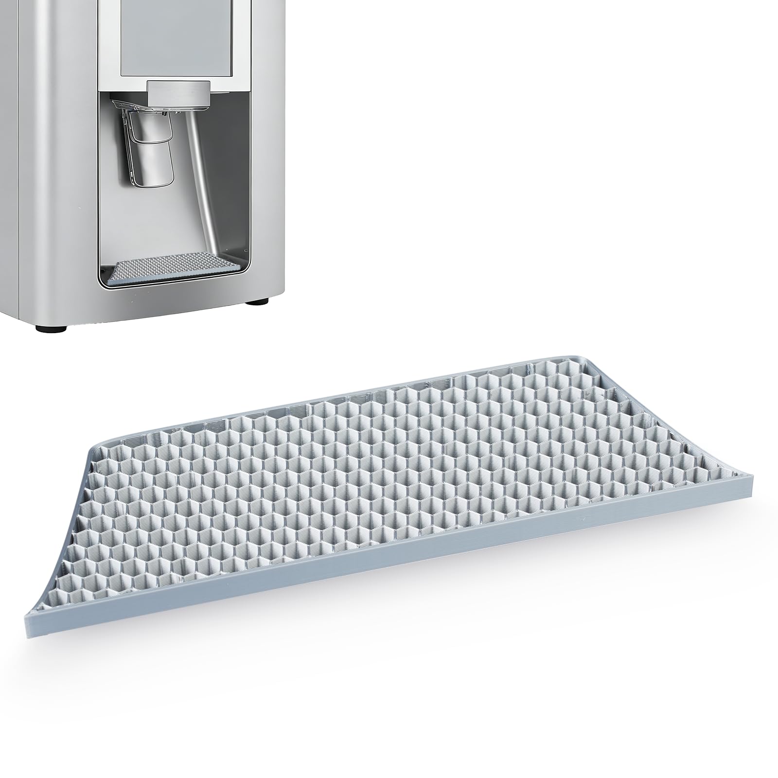 Refrigerator Drip Catcher Compatible with LG, Fridge Spills Water Pad Catch Basin for Drainage, Accessories for LG LRSXS2706S/LRYXC2606D Fit Most LG