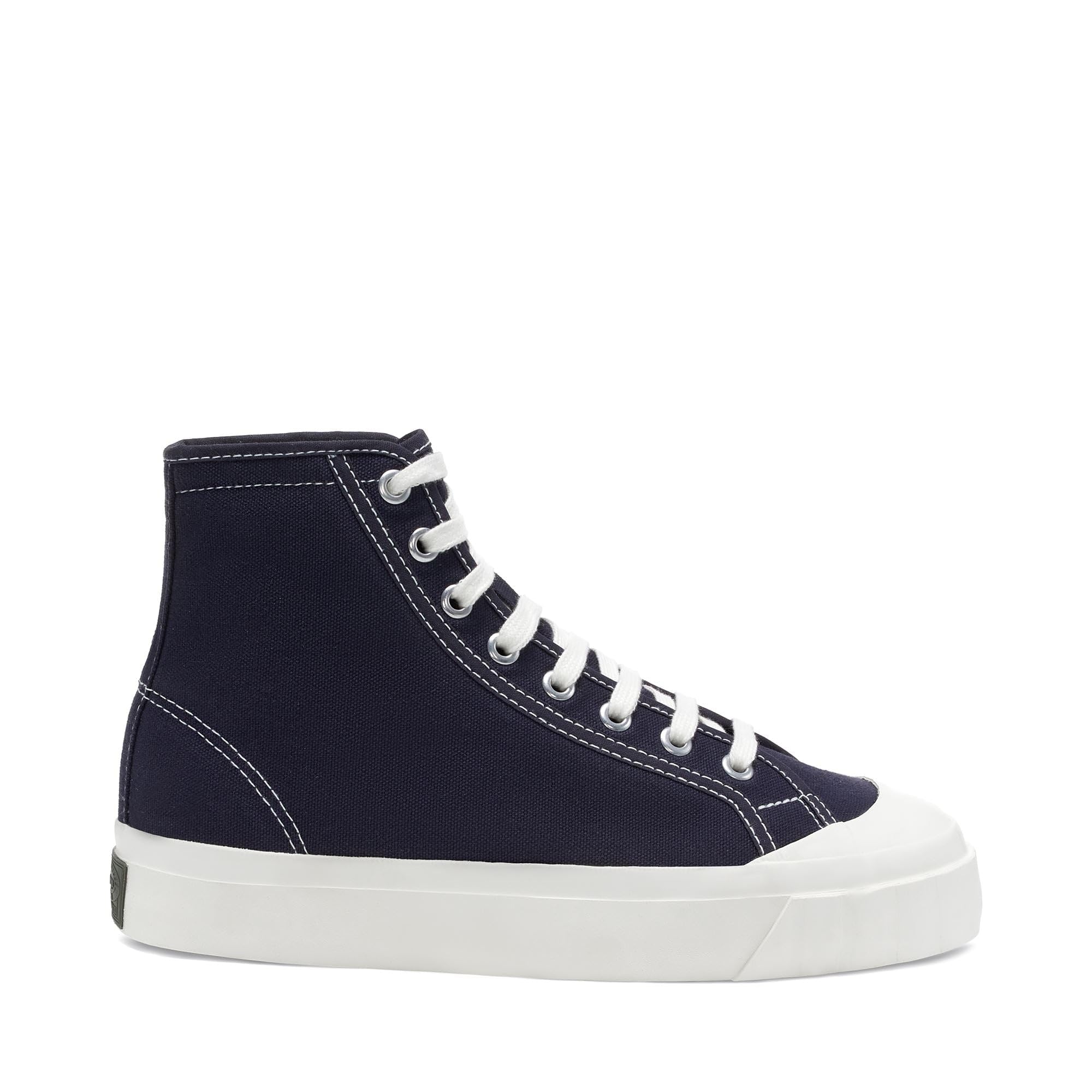 Superga 3192 Campionato Basket Boot Blue Grey Dark