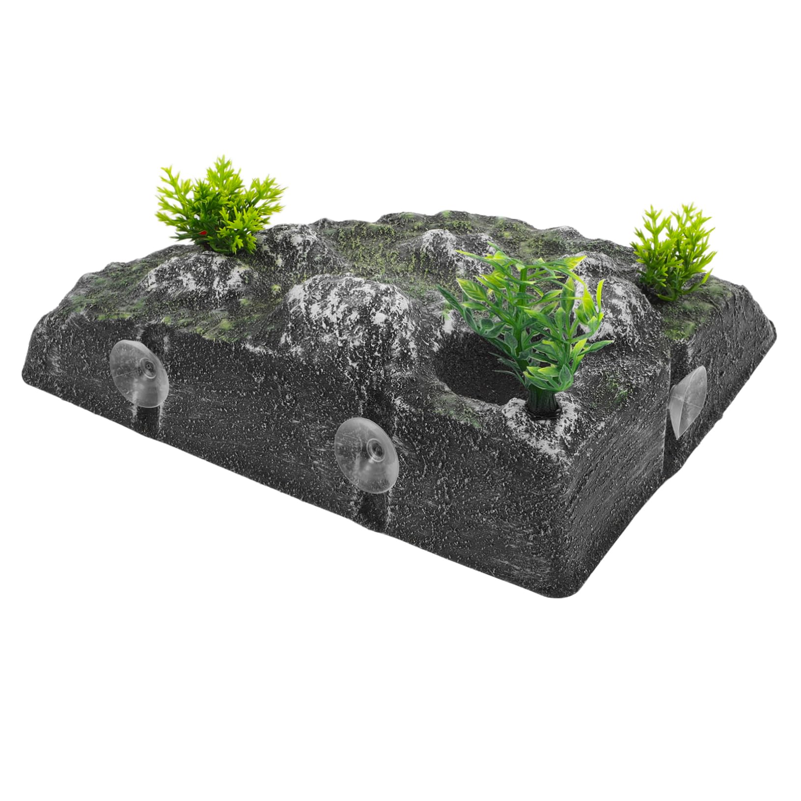 Sosoport Turtle Resting Area Rock Landscaping Feature Stone Aquarium Decoration