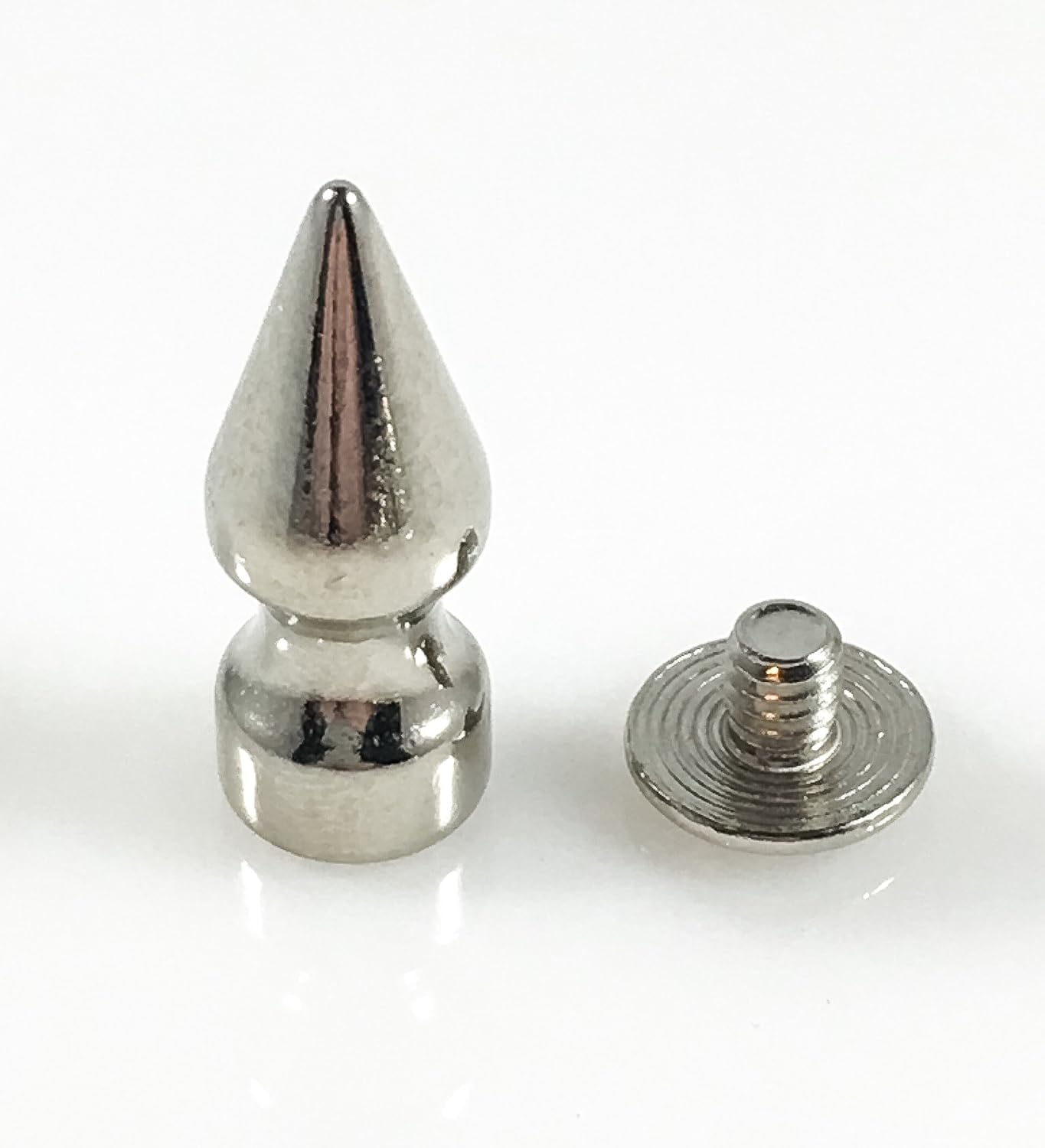 Spikes Metal Screwback 1" Long 25 Pcs
