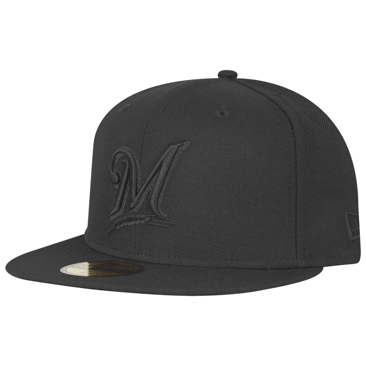 New Era 59Fifty Cap - MLB BLACK Milwaukee Brewers
