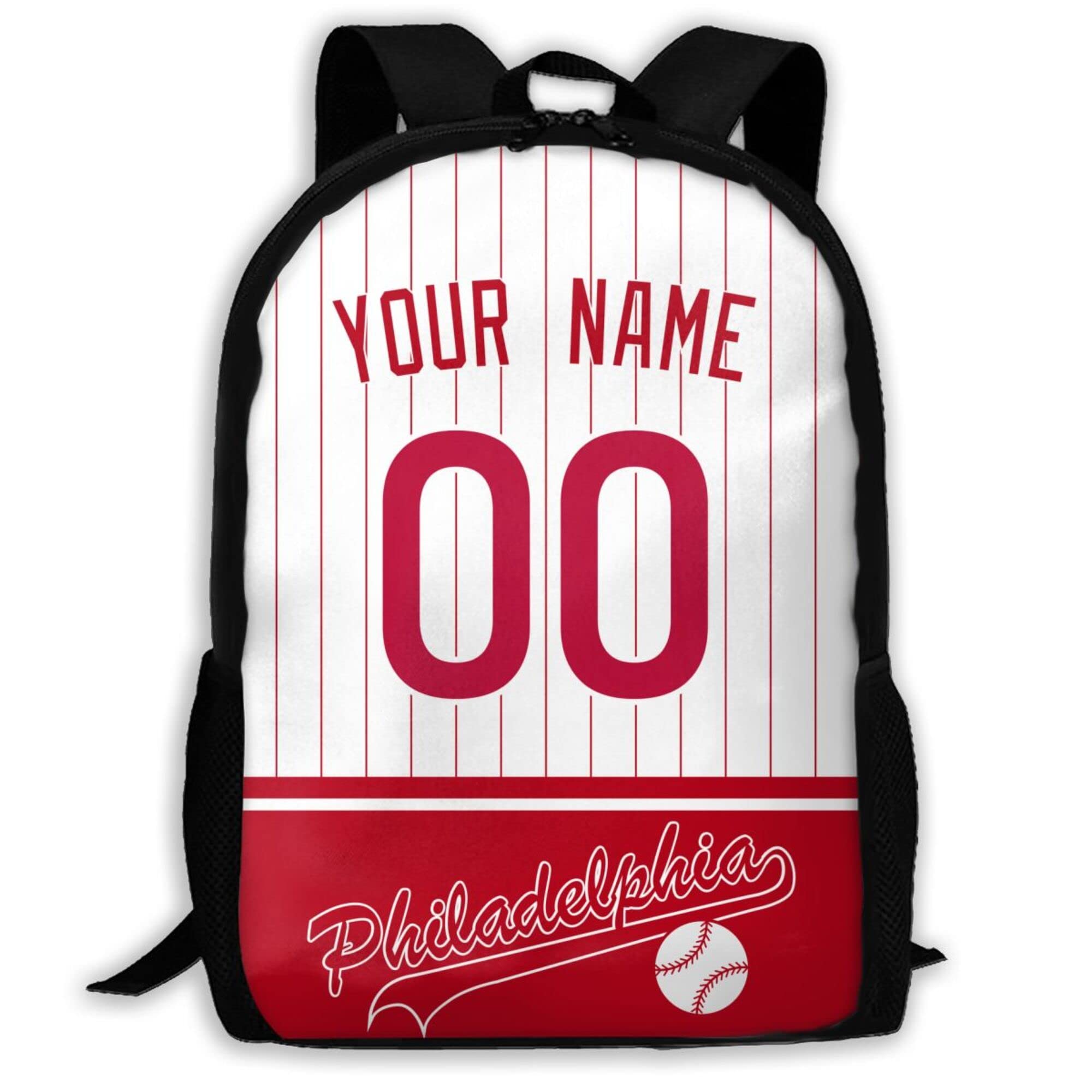 ANTKING Philadelphia Backpack High capacity Custom Any Name and Any Number Gifts for Kids Men Fans