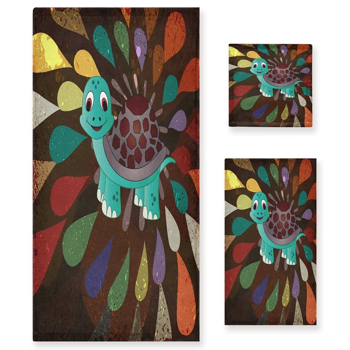 Serviette De Cuisine Serviette En Tissu De Dessin Animé Serviettes De