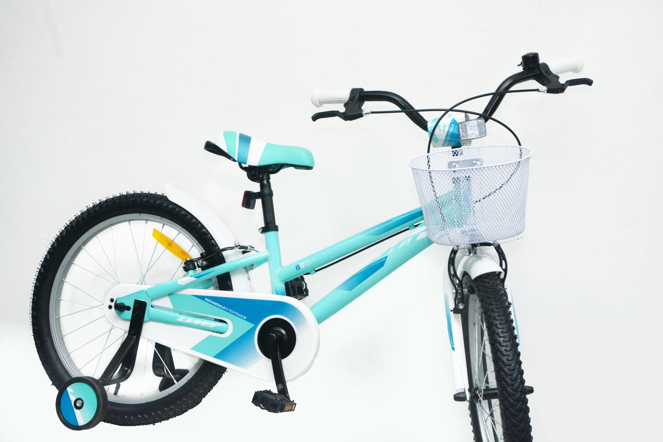 Bicicleta 20 Pulgadas niña | Bicicleta niña 6-9 años + Frenos V-Break + Estabilizadores + Cuadro Acero | Segura y Resistente