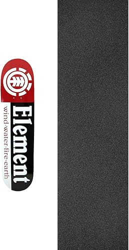 Element Skateboards Section Skateboard Deck - 8.5 x 32.75 pulgadas con cinta de agarre negra Jessup - Paquete de 2 artículos
