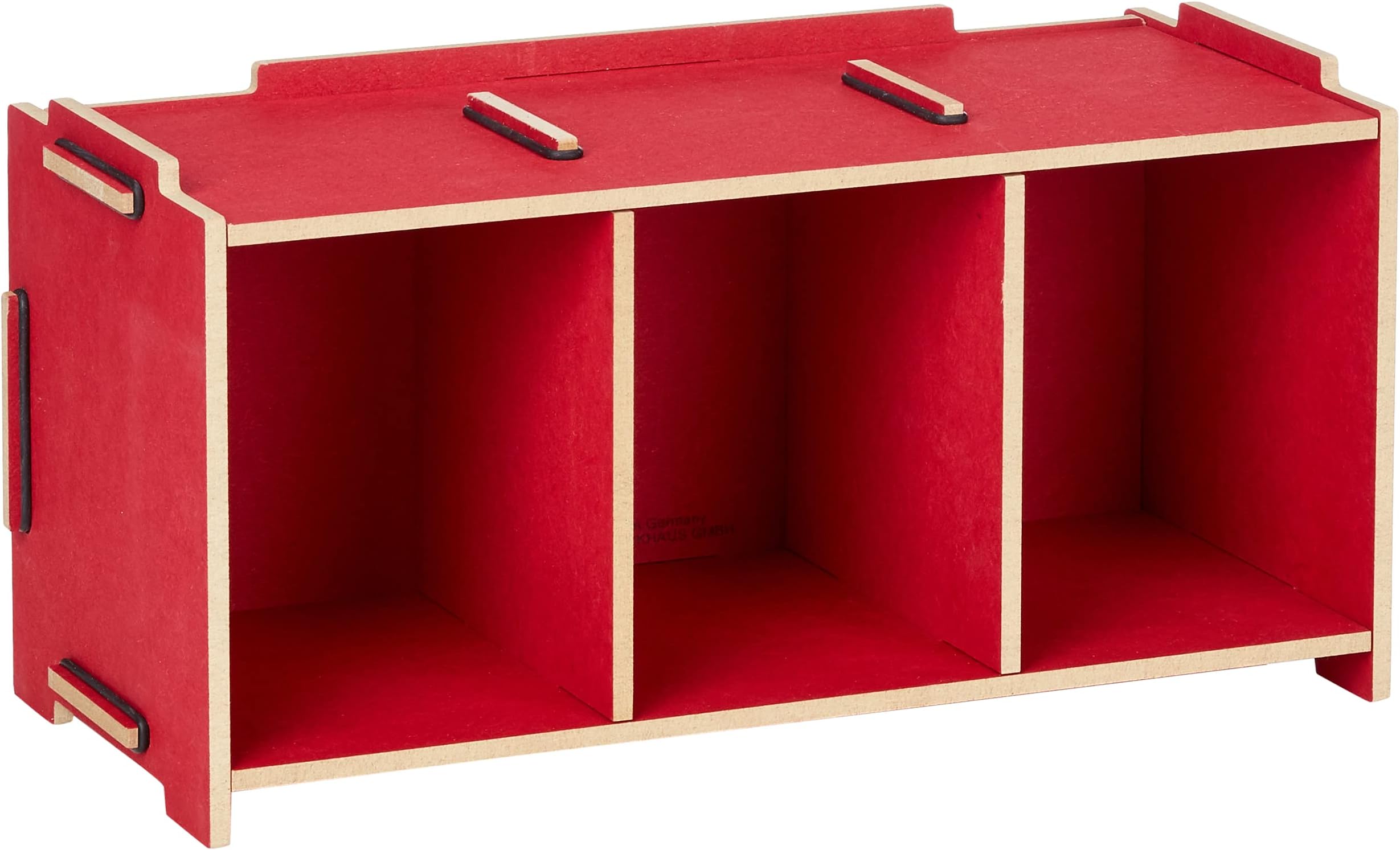 WerkhausCD Holder, MDF, Red, M