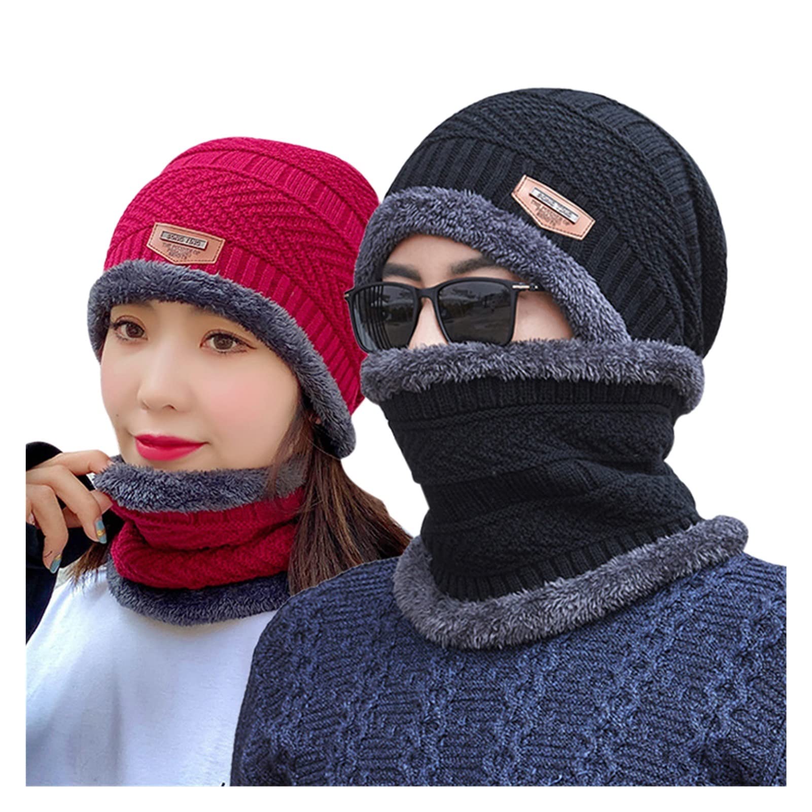 Cappello Invernale Uomo - Lana E Poliestere, Taglia Regolabile 56-60 Cm, Morbido E Caldo - Foto 5