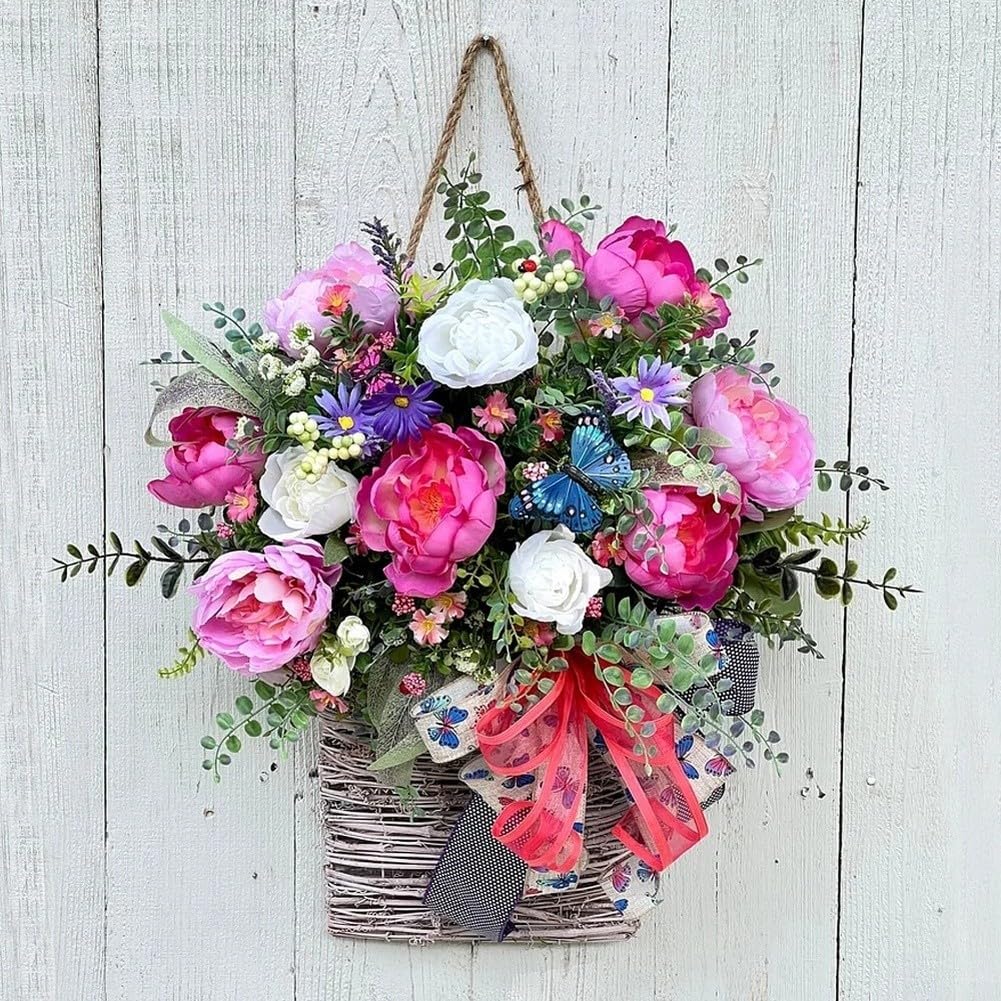 Cesto Fiori Pendente PVC 40x30cm Esterno