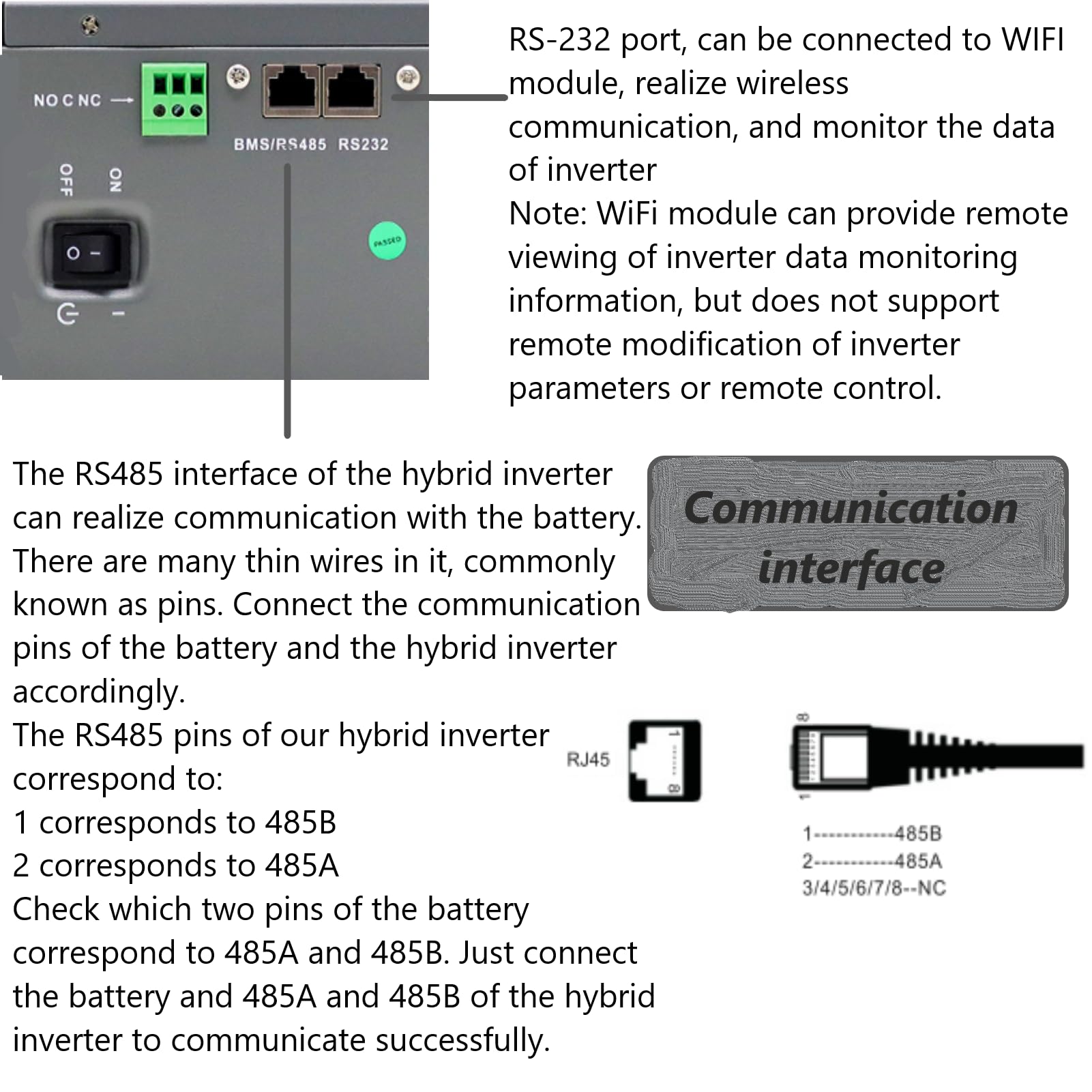 DATOUBOSS 3000W Inverter ibrido sinusoidale puro da 24V DC a 230V AC con regolatore di carica solare MPPT da 80A per batterie al piombo e al litio