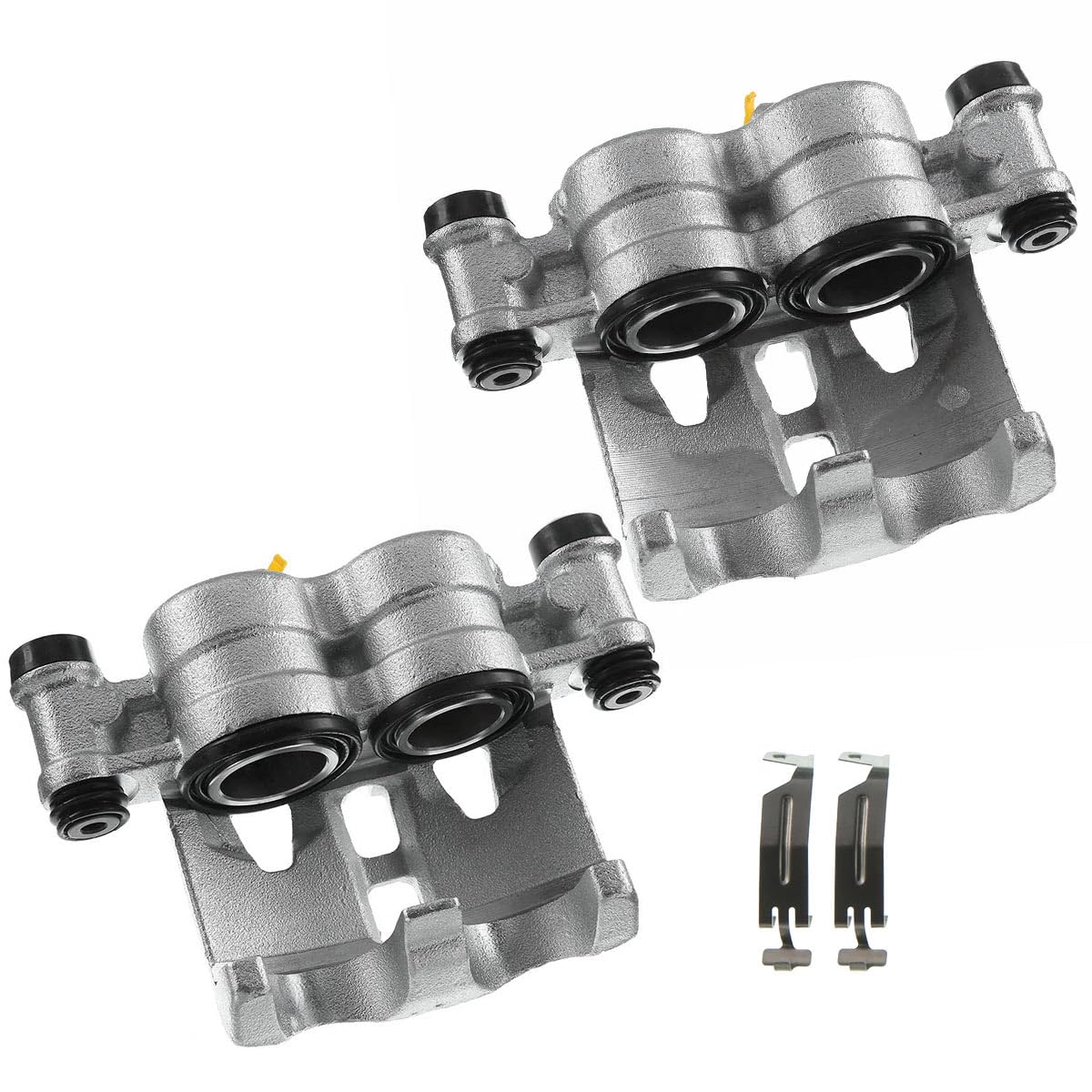 Frankberg 2x Pinza de freno Delantero fundición de alumin.io Compatible con Jumper Bus Furgoneta Ducato Bus 250 290 Boxer Bus Furgoneta Plataforma/Chasis Replace# 343910
