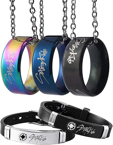 DiaLfA Pulseras con colgante de silicona para niños, joyería para fanáticos de la estancia, regalos para mujeres, niñas y niños