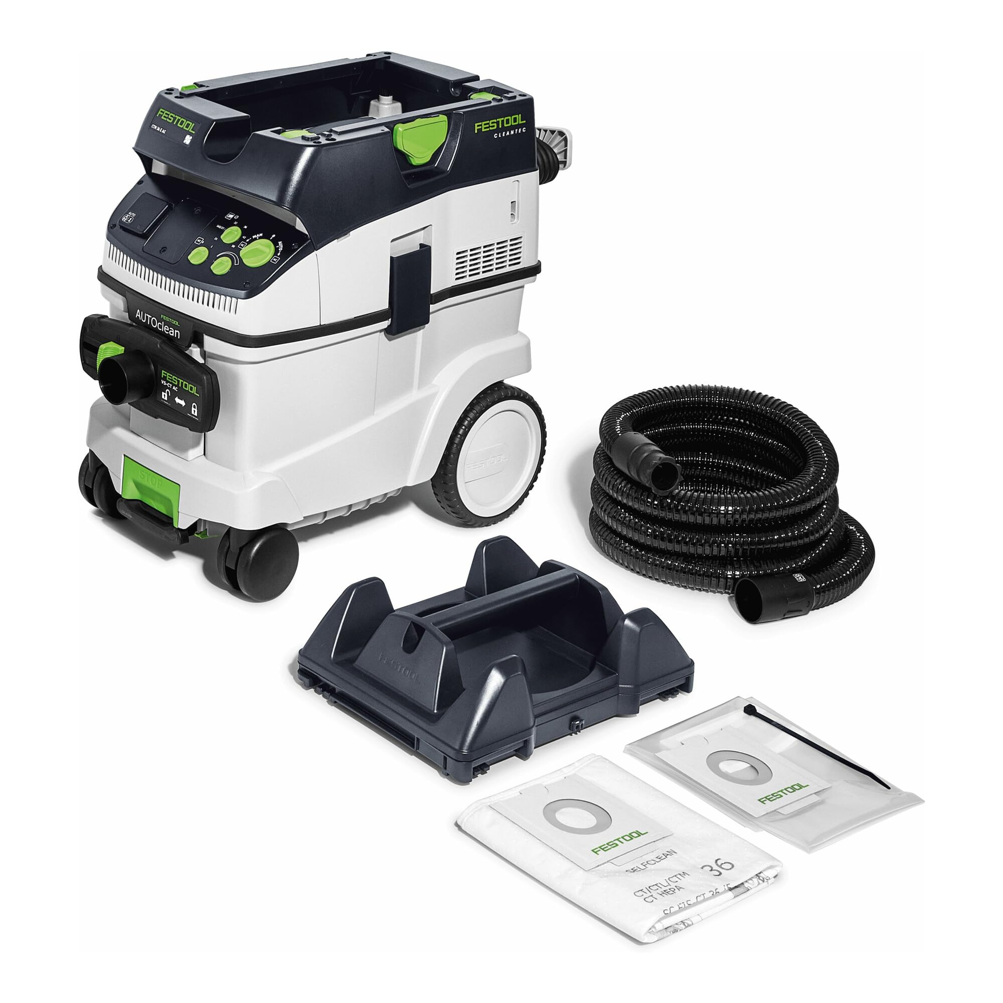 Festool CTM 36 E AC-PLANEX Aspirador Profesional con Autoclean