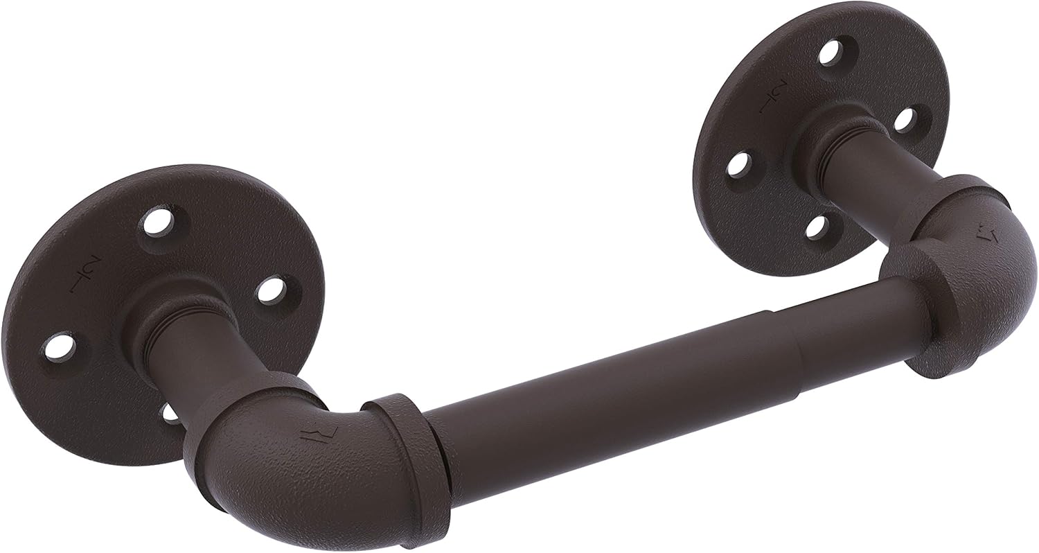 Crazy Deals Allied Brass P-120-TP Pipeline Collection 2 Post Toilet Paper Holder, Oil Rubbed Bronze