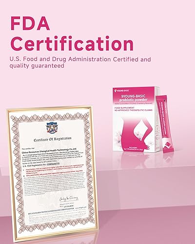 Miniatura 9 de Polvo probiótico para mujeres, más de 100 mil millones de UFC, probióticos en polvo de arándano para la salud vaginalintestinaldigestivainmune,