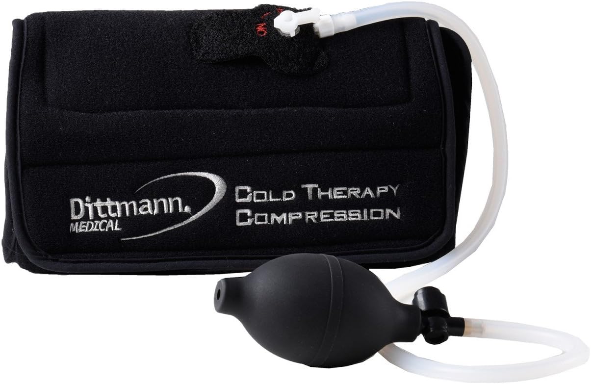 Dittmann Medical Cooling Compression Hand Bandage - One Size, Black
