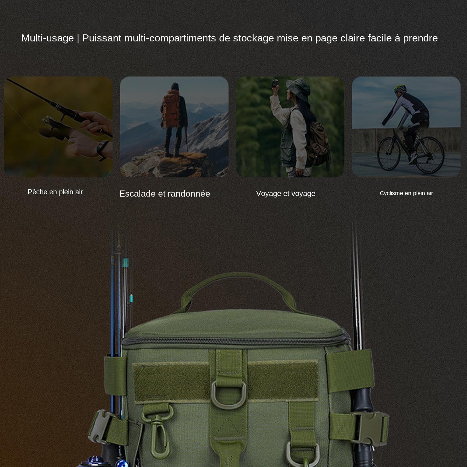 Angelrucksack,Angelrucksack Angelrucksack Tackle Box Organizer