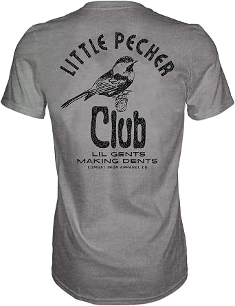 Combat Iron Mens Graphic T-Shirt - Little Pecker Club