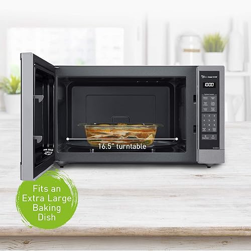 Miniatura 9 de Panasonic NN-TK922SS - Horno de microondas NN-SN97JS de acero inoxidable y 27 pulgadas para 2.2 pies cúbicos, NN-TK922SS