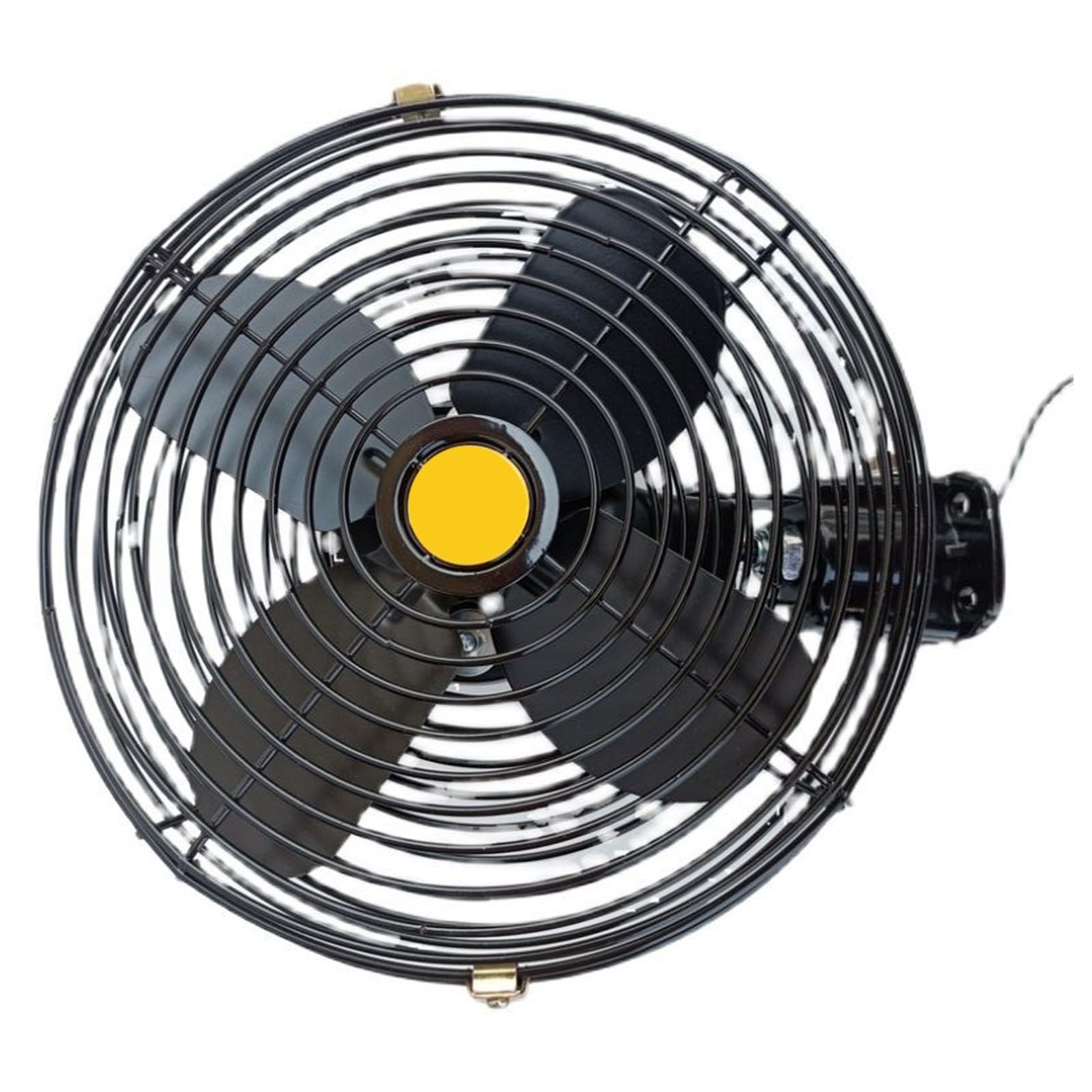 Buxuaaaa Cooling Fan with Noise Reduction Technology for Car Trucks Sedans Boats Heavy Duty Metal Fan Truck Cabin