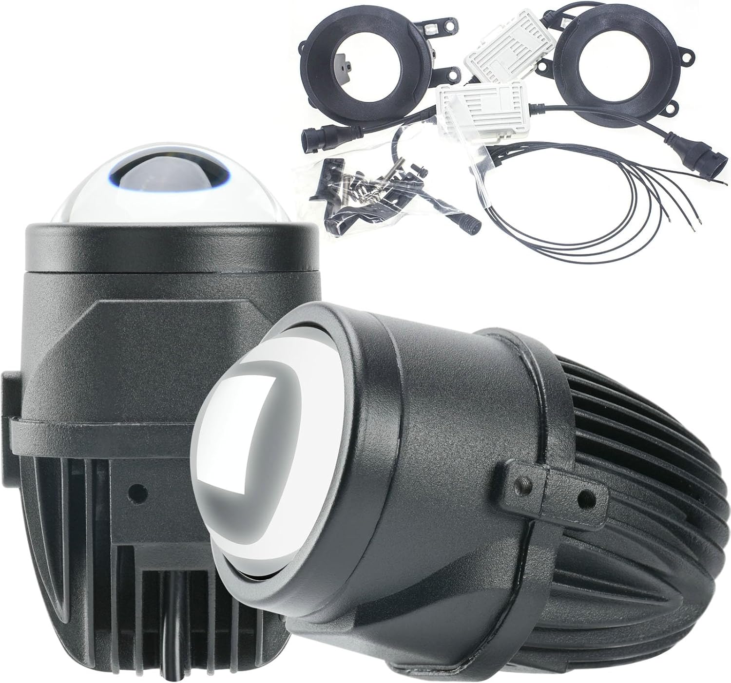 LED Fog Light Assembly Kit Set Compatible With Toyota Camry