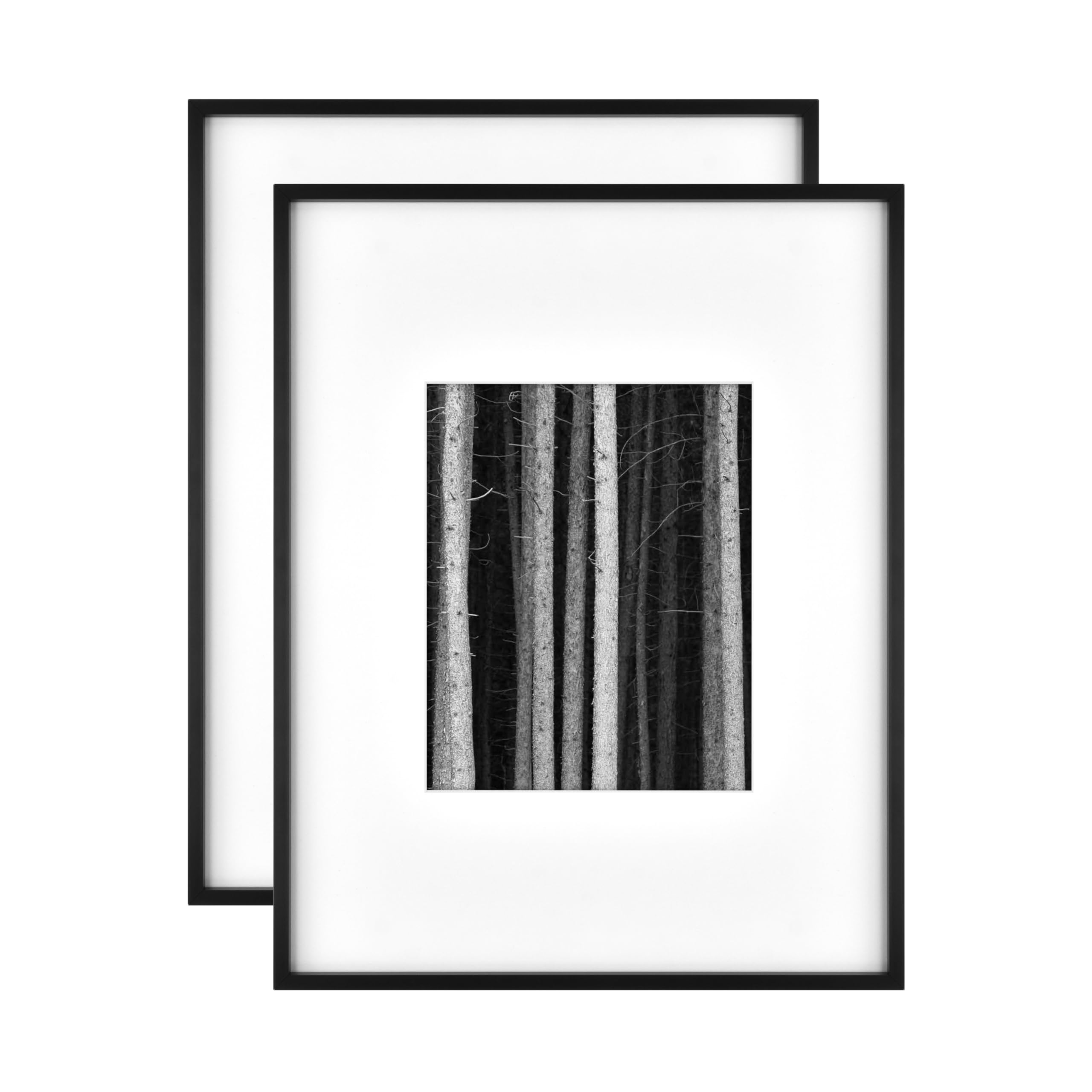 Cadres muraux en métal mat 35,6x45,7 cm lot de 2 MCS Foundry cadre noir affiche