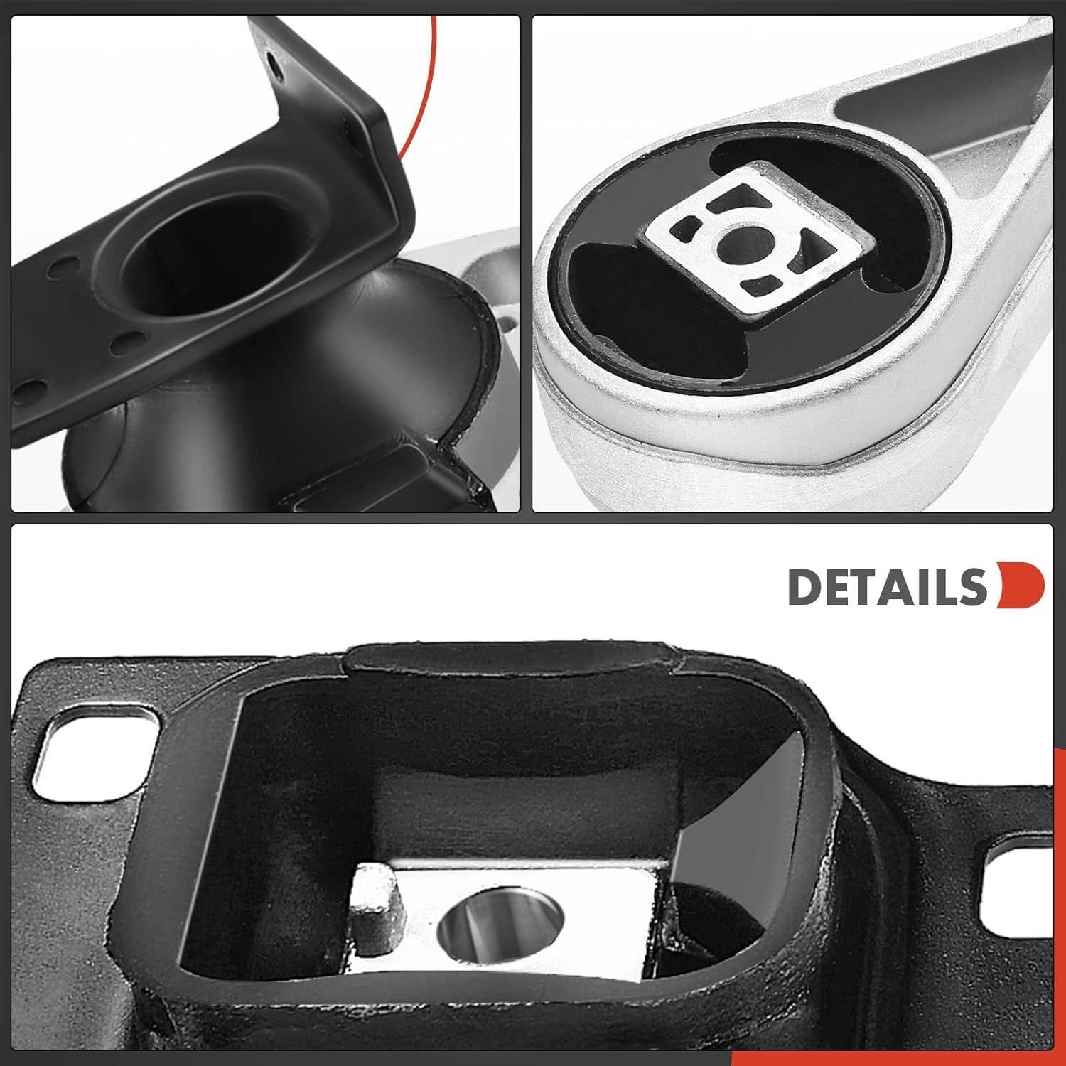 A-Premium 3PCS Engine Motor Mount Transmission Mount and Torque Strut Mount Set Compatible with Ford Focus 2005 2006 2007 L4 2.0L, Automatic Transmission, Sedan Hatchback Wagon