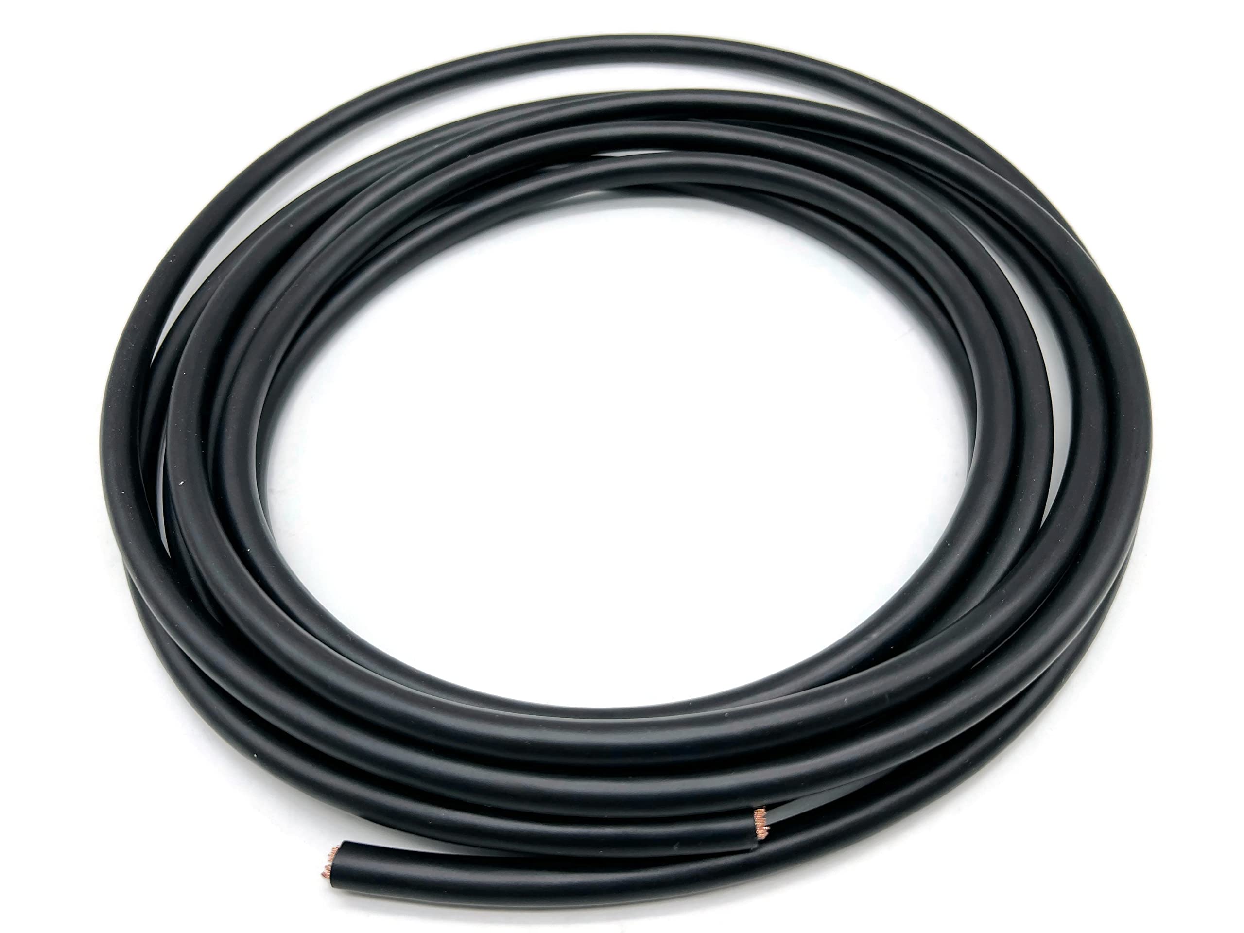 Exoda cavo batteria 25 mm² 5m nero H07V-K25 cavo in PVC flessibile in rame resistente al calore fino a 70 gradi per usi versatili di qualità.