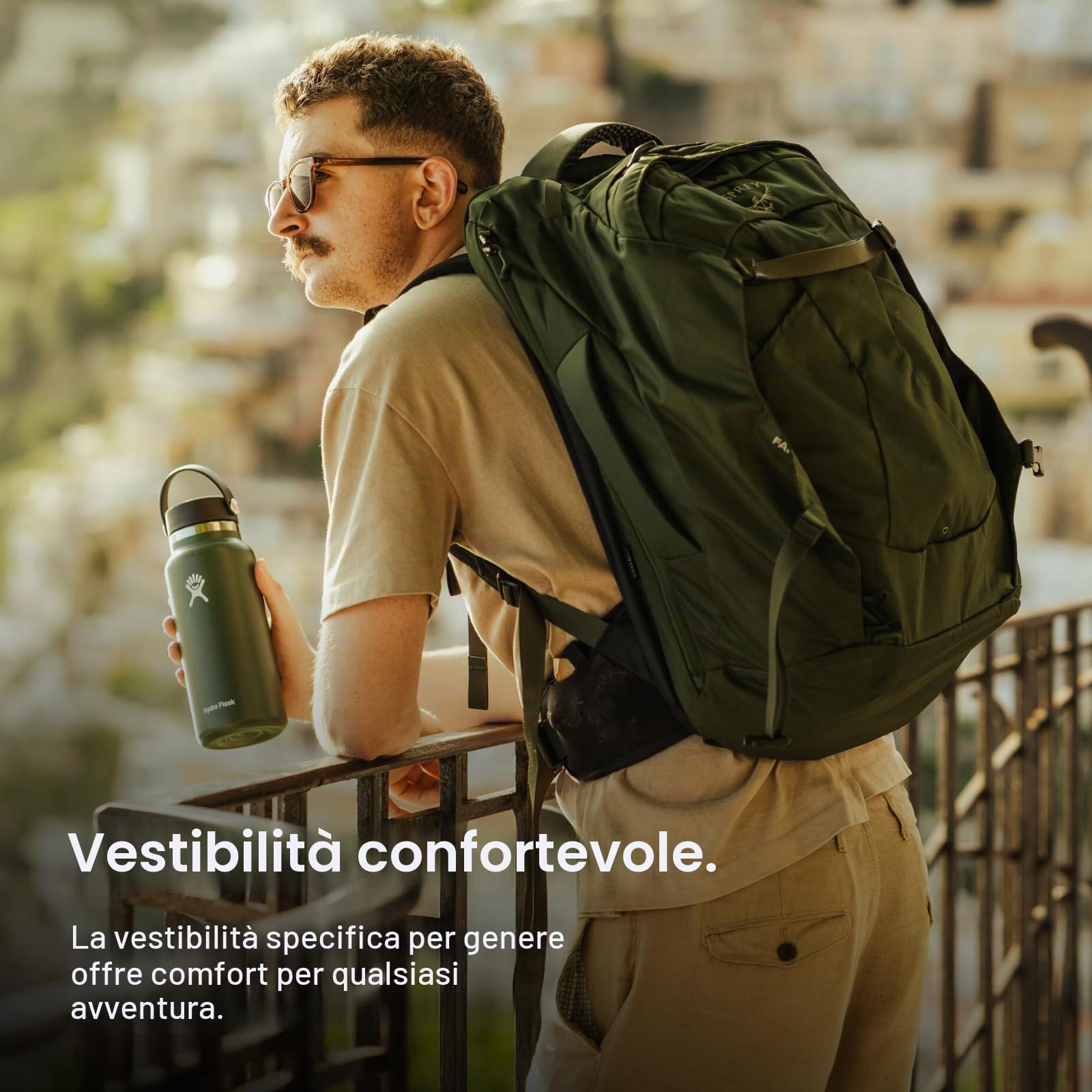 Osprey Farpoint Uomo Zaino da viaggio