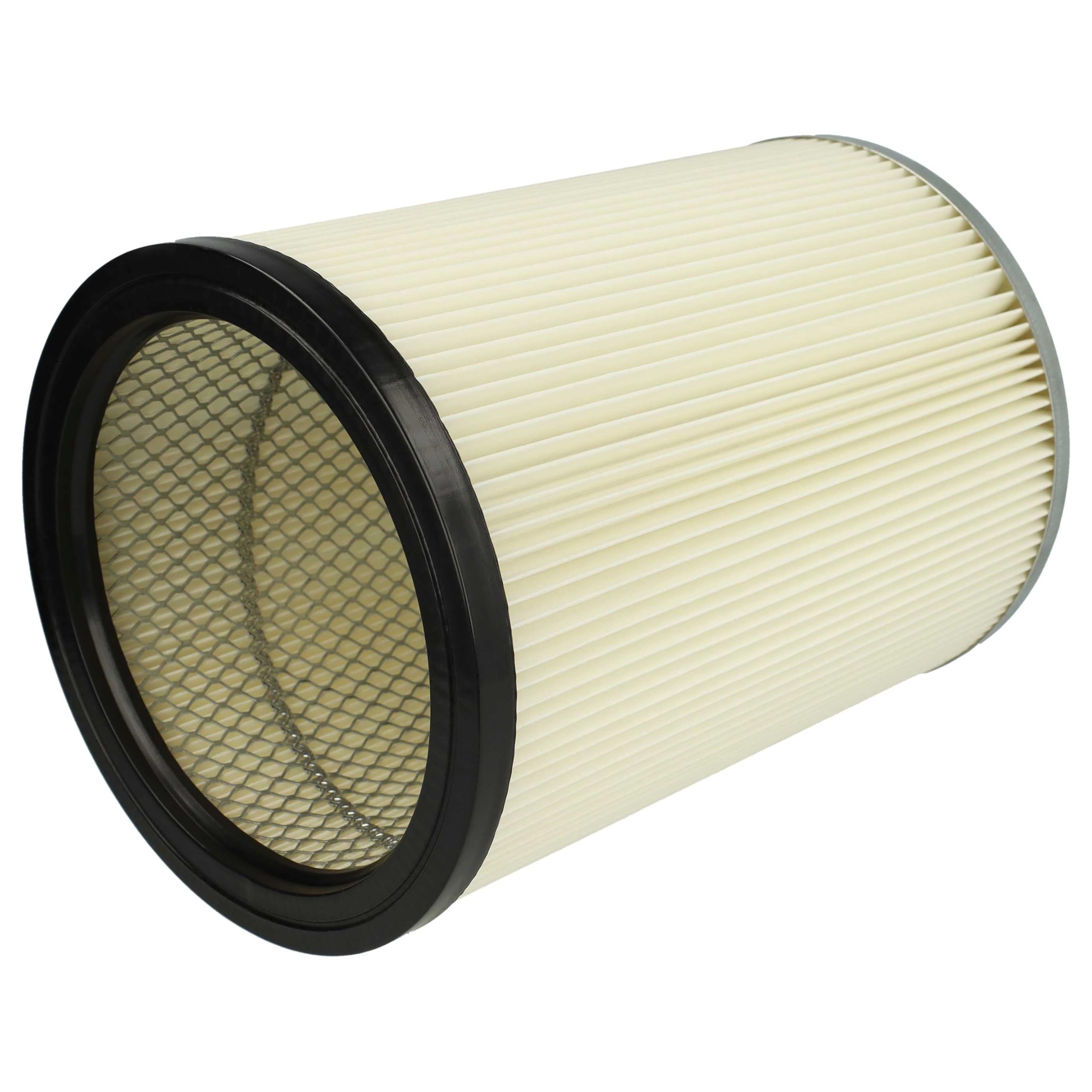 vhbw 4x Filtro plisado reemplaza Kärcher 6.904-325.0, 6.904-048.0 para aspiradora - blanco lavable