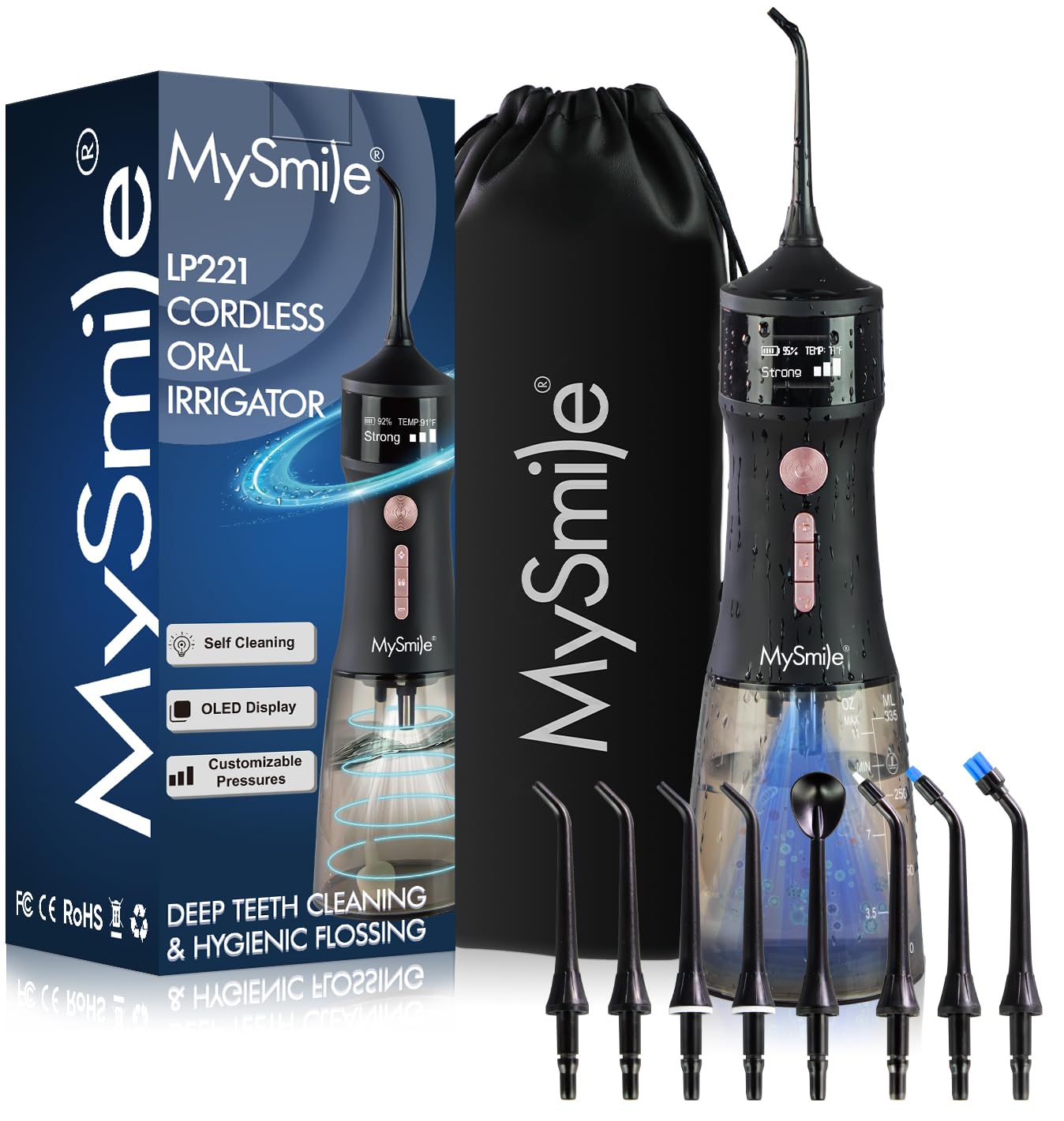 Amazon.co.jp: MySmile LP221 衛生管理機能付き コードレス式 