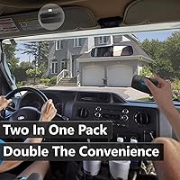 Vista 6 de 2 para Liftmaster Chamberlain Craftsman Abridor de puerta de garaje remoto 373LM 973LM 893LM 893MAX Universal, morado, amarillo, verde, naranja, rojo