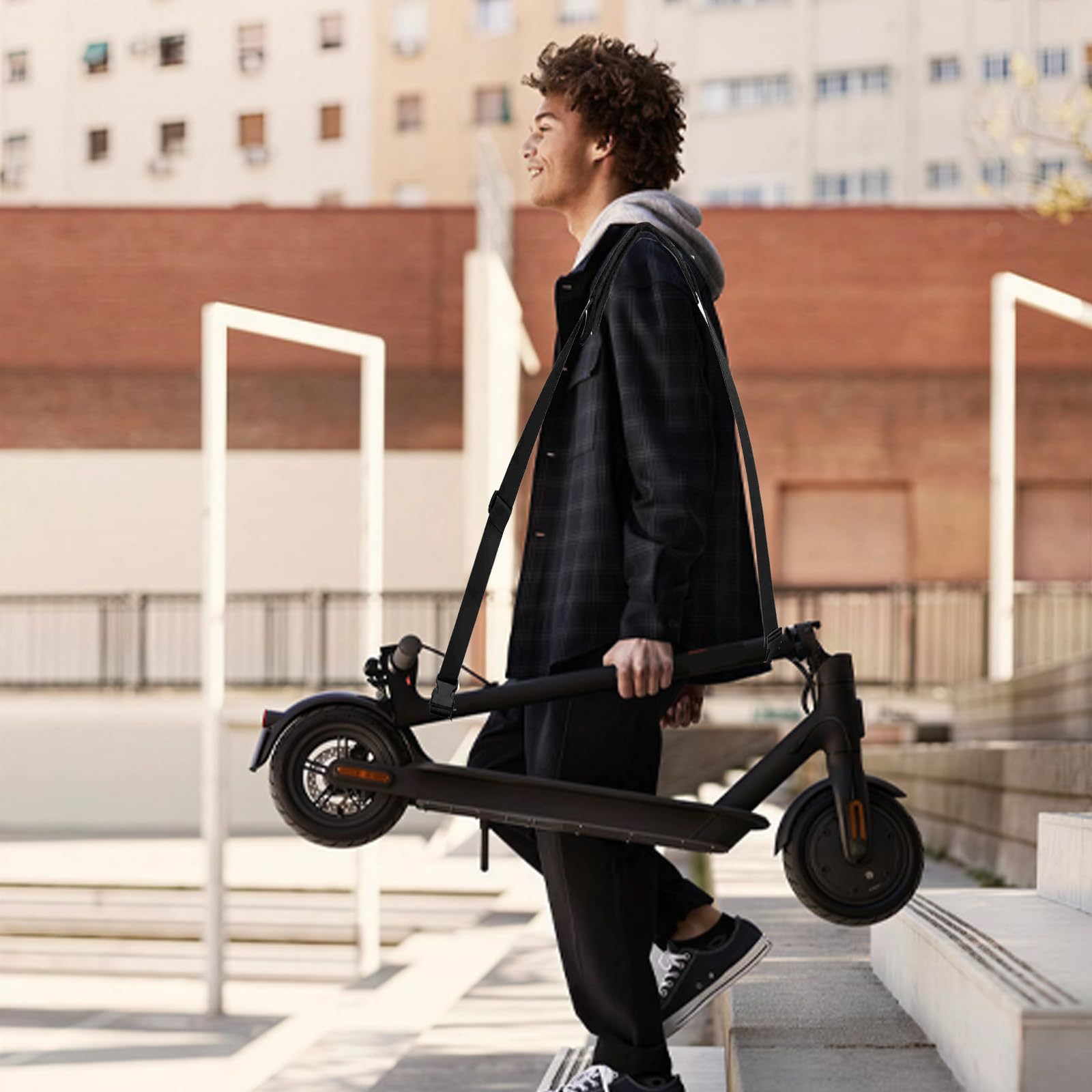 Correas de transporte antideslizantes ajustables para draisianas, bicicletas y sillas plegables | Juego de 2