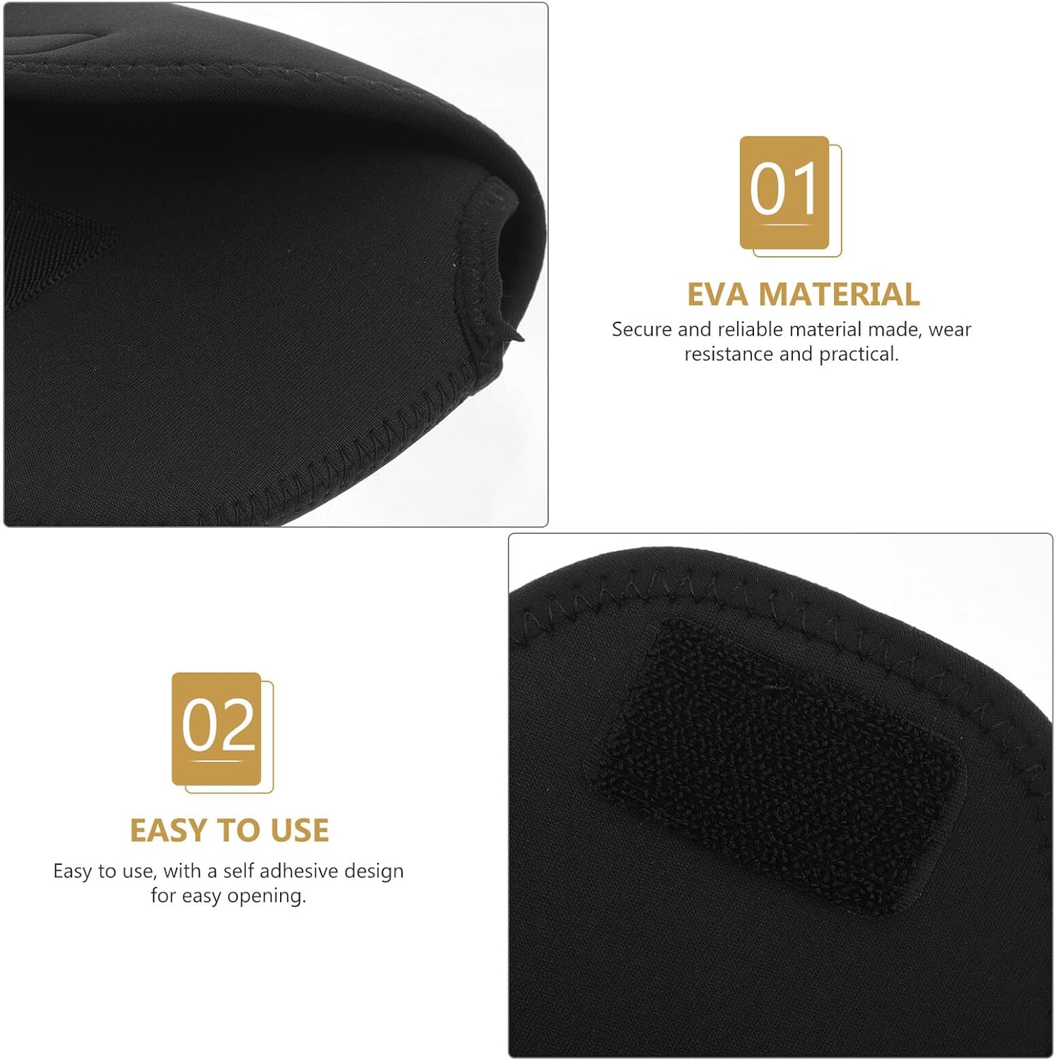 Fishing Reel Case Baitcasting Reel Cover Medium Neoprene Protective Pouch Sleeve for Travel Storage Rod Accessories